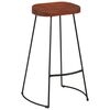vidaXL Gavin Bar Stools 2 pcs 50x40x78 cm Solid Wood Mango
