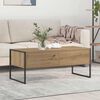 vidaXL Coffee Table Artisian Oak 100 x 46 x 40 cm Engineered Wood