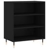 vidaXL Sideboard Black 57x35x70 cm Engineered Wood