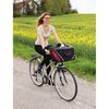 Kerbl Dog Bike Basket Vacation 38x25x25 cm Black 80595