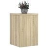 vidaXL Plant Stands 2 pcs Sonoma Oak 25x25x35 cm Engineered Wood
