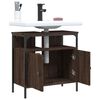 vidaXL Bathroom Sink Cabinet Brown Oak 60x30x60 cm Engineered Wood