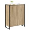 vidaXL Shoe Cabinet with Door Sonoma 79 x 36 x 100 cm Engineered Wood
