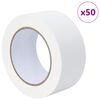 vidaXL Painter Masking Tapes 50 pcs White 50mm x 50m Paper
