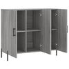 vidaXL Sideboard Grey Sonoma 90x34x80 cm Engineered Wood