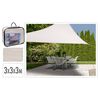 ProGarden Shade Cloth 3x3x3 m Cream Triangle