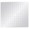 vidaXL Rain Shower Head Stainless Steel 304 30x30 cm Square
