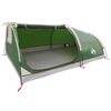 vidaXL Hiking Tent Water-Resistant 1-Person 1-Person Green