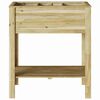 vidaXL Plant Stand Brown 85 x 46 x 94 cm Impregnated pine wood