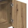 vidaXL Bathroom Sink Cabinet Artisan Oak 60x33x60 cm Engineered Wood