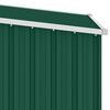 vidaXL Garden Shed Green 87x98x159 cm Galvanised Steel