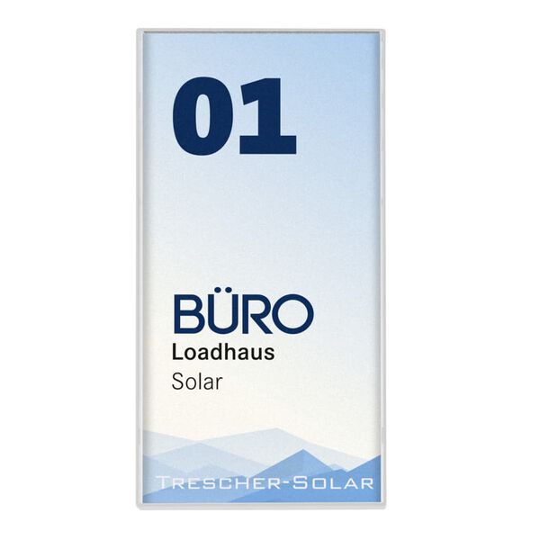 MOEDEL Easy Door Sign Kairo 7.5x14.9x1 cm White 5 pcs