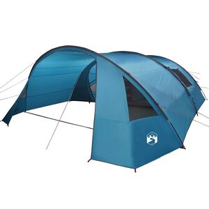 vidaXL Tunnel Tent with Roof Blue and Grey 700 x 590 x 215 cm