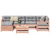 vidaXL 7 Piece Garden Sofa Set Solid Wood Douglas Fir