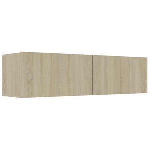 vidaXL TV Cabinet Sonoma Oak 120x30x30 cm Engineered Wood