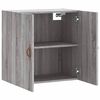 vidaXL Wall Cabinet Grey Sonoma 60x31x60 cm Engineered Wood
