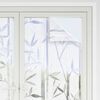 vidaXL Static Window Film Bamboo Pattern 60 x 500 cm PVC