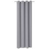 vidaXL Blackout Curtain with Metal Eyelets 270x245 cm Grey