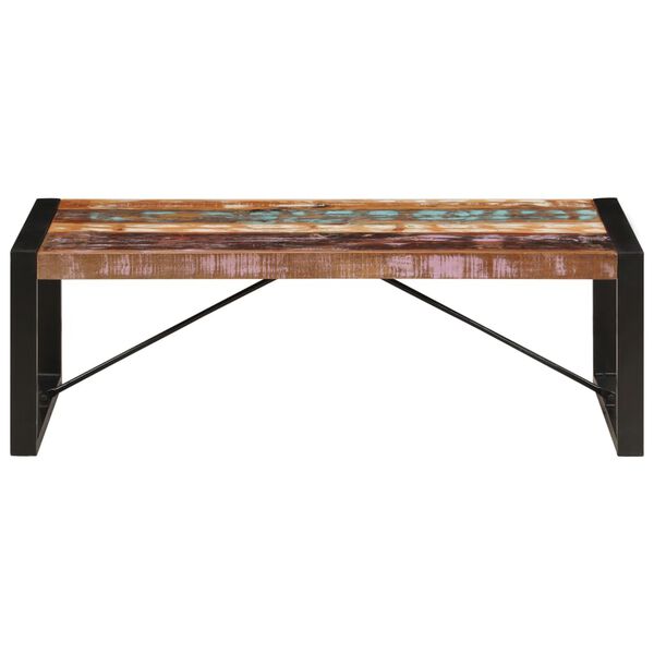 vidaXL Coffee Table 120x60x40 cm Solid Reclaimed Wood