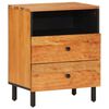 vidaXL Bedside Cabinet 50x33x60 cm Solid Wood Acacia