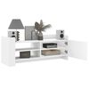 vidaXL TV Cabinet White 100x35x40 cm Engineered Wood