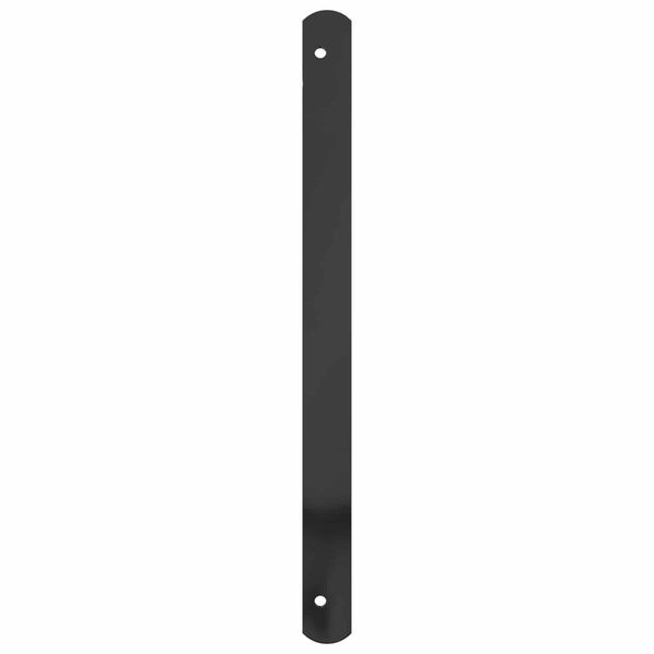 vidaXL Window Grille Black 75.5 x 45 cm Powder-Coated Steel