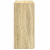 vidaXL Sideboard Sonoma Oak 80x42.5x93 cm Engineered Wood