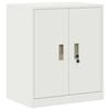 vidaXL Storage Cabinet White 60 x 40 x 70 cm Cold-Rolled Steel