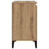 vidaXL Sink Cabinet Artisan Oak 58x33x60 cm Engineered Wood