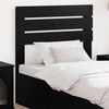 vidaXL Headboard Black Oak 75 cm Engineered wood