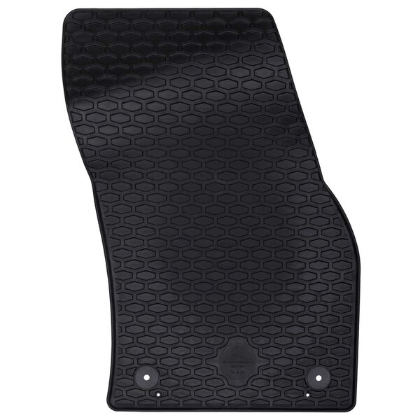 vidaXL Car Mat 2 pcs Black suitable for VW CADDY 2020- Rubber