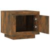 vidaXL Coffee Table Smoked Oak 51x50x45 cm Engineered Wood