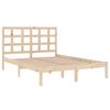 vidaXL Bed Frame without Mattress 200x200 cm Solid Wood