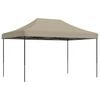 vidaXL Foldable Party Tent Pop-Up Taupe 440x292x315 cm