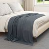 vidaXL Throw Blankets 6 pcs Dark Grey 170 x 130 cm Fleece