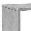 vidaXL Book Cabinet Concrete Grey 132x29x141.5 cm Engineered Wood