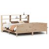 vidaXL Bookcase Bed without Mattress 180x200 cm Super King Solid Wood Pine