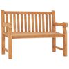 vidaXL Garden Bench Brown 120 x 69 x 92 cm Solid Teak Wood