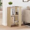 vidaXL Bookshelf Sonoma Oak 52 x 25 x 71.5 cm Engineered Wood