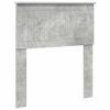 vidaXL Headboard Concrete Grey Engineered wood