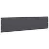 vidaXL Lawn Edgings 10 pcs Anthracite 25x103 cm Cold-rolled Steel