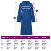vidaXL Bathrobe KINN Blue XXXL Cotton