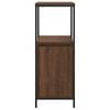 vidaXL Bathroom Cabinet with Shelves Brown Oak 36x35x95 cm