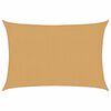 vidaXL Sunshade Sail 160 g/m&sup2; Rectangular Sand 2x2,5 m HDPE
