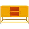 vidaXL TV Cabinet Mustard Yellow 100.5x39x60.5 cm Steel