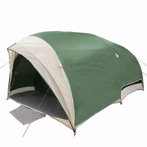 vidaXL Tunnel tent with Roof Green 410 x 285 x 198 cm Taffeta