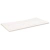 vidaXL Desk Top White 100x50x2.5 cm Solid Wood Pine