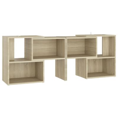vidaXL TV Cabinet Sonoma Oak 104x30x52 cm Engineered Wood