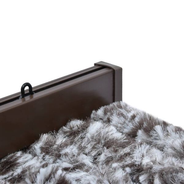 vidaXL Insect Curtain Brown and Beige 56x185 cm Chenille