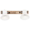 vidaXL Industrial Wall Lamp White 45x25 cm E27